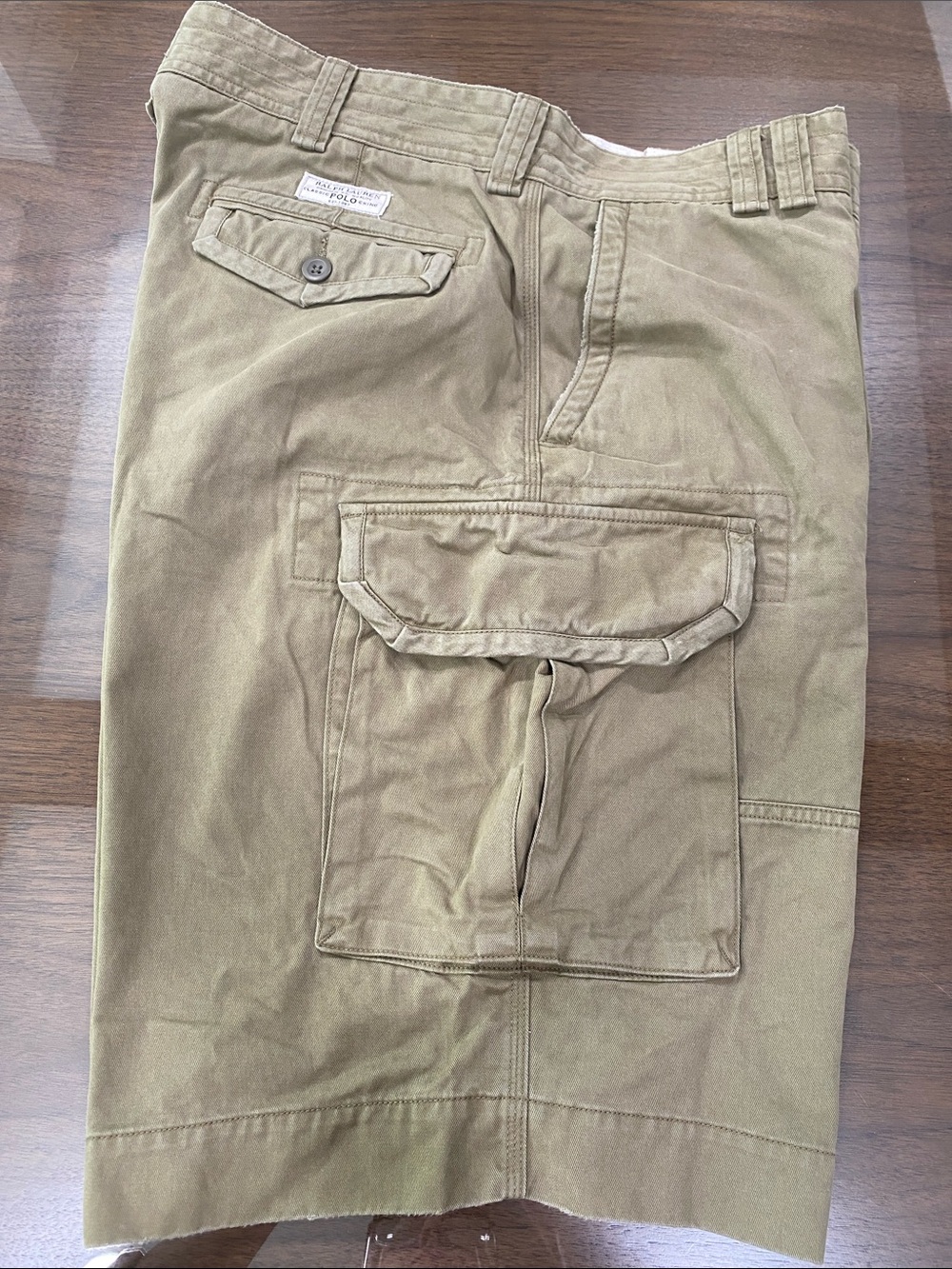Polo by Ralph Lauren Men's Khaki Cargo Shorts
